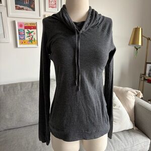 Women's Gray Cowl Neck Sweater